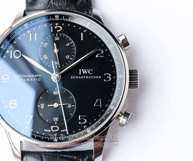 IWC手錶 萬國葡萄牙系列 自動機械計時跑秒腕表3714 IW371445 萬國高端男士腕表  hds1662